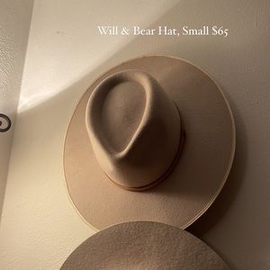 Will & bear felt Hat Small Beige